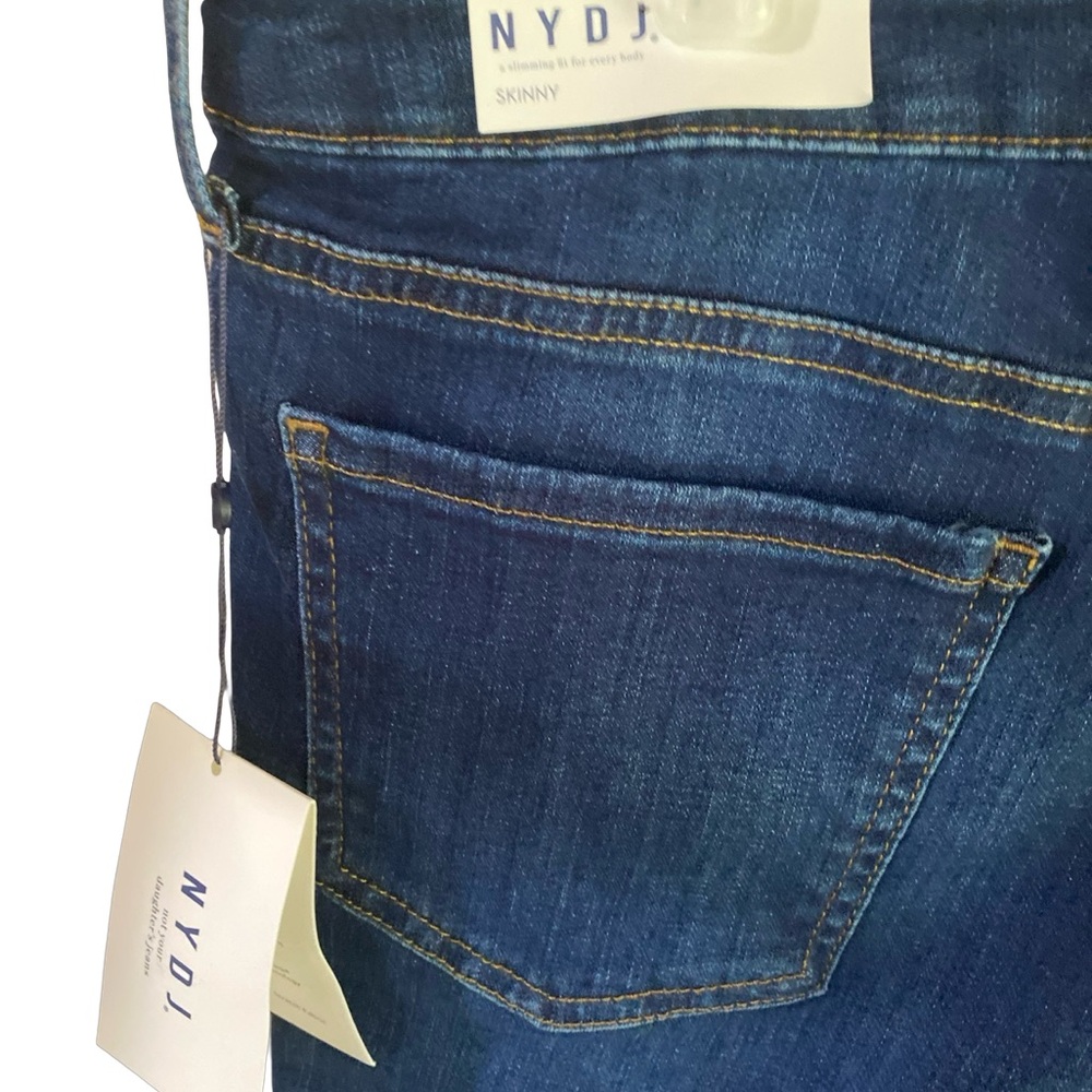NYDJ Dark Blue Skinny Jeans not your daughter’s jeans - Picture 6 of 7